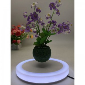 360 Spining magnetisk levitation luft bonsai pot, flydende planter PA-0702