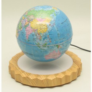 360 spinning magnetisk levitation levitate globe PA-0727 flydende klode 6 tommer 7 tommer 8 tommer